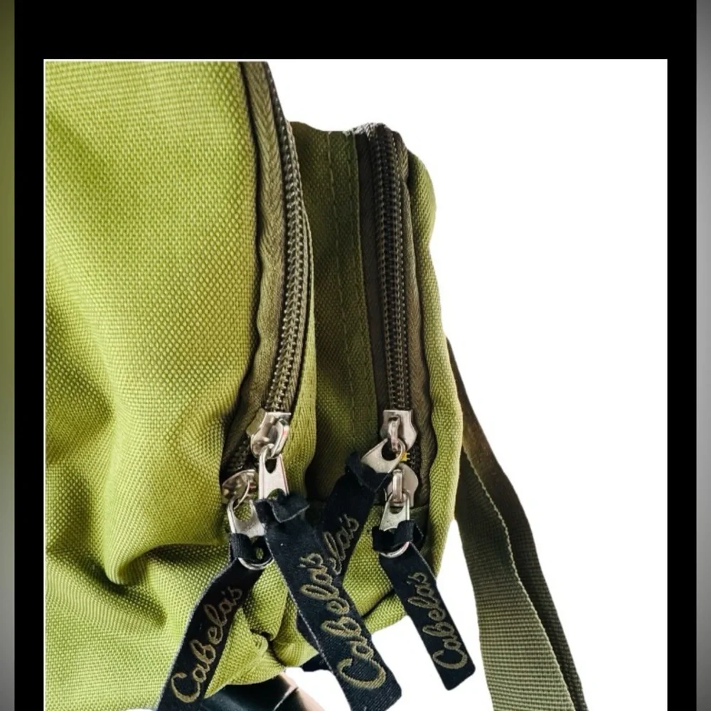Cabela’s Catch-All Gear Bag‎ Olive Green Water Resistant 21L Utility Duffel